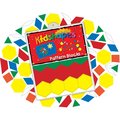 Barker Creek Learning Magnets - Kidshapes™ Pattern Blocks, 108 Magnetic pieces/Package 2300